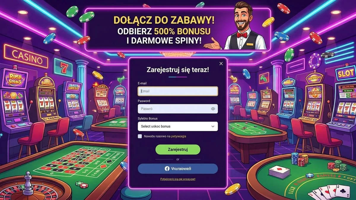 Rejestracja z bonusem